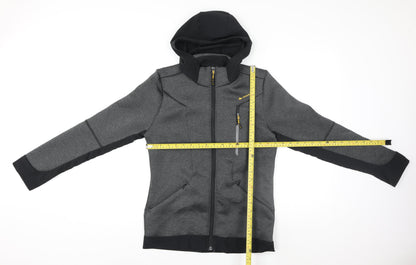 Mens UK Size S Quechua Grey Softshell