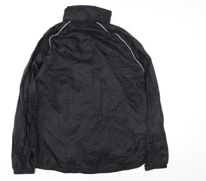 Mountain Warehouse Men's Black XS Windbreaker Lightweight Jacket