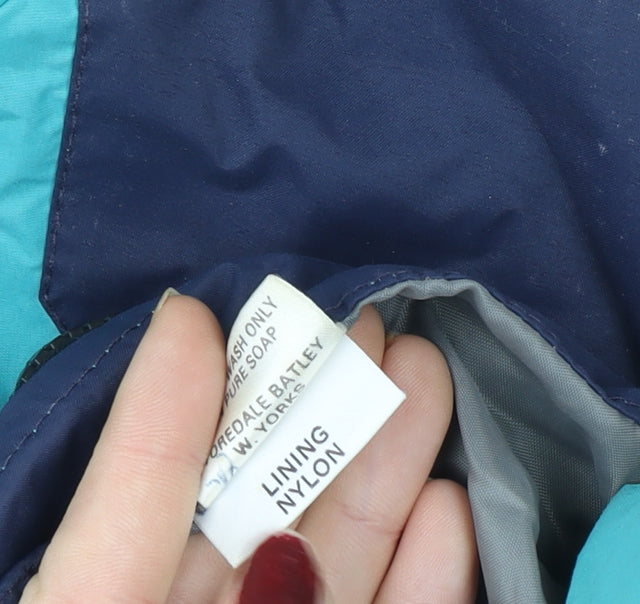 Womens UK Size M Yormalt Blue Anorak Coat