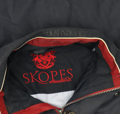 Mens UK Size L Skopes Blue Basic Jacket