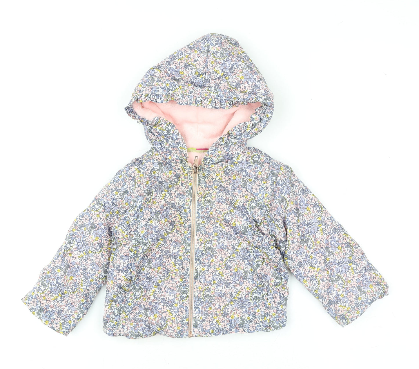 Girls UK Size 18 Months Penelope Mack Multicoloured Puffer Jacket