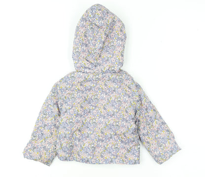 Girls UK Size 18 Months Penelope Mack Multicoloured Puffer Jacket