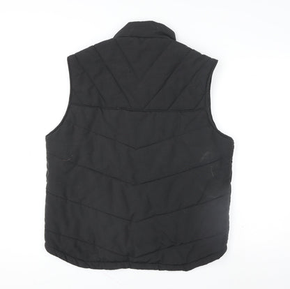 Mens UK Size M Geologic Black Bodywarmer