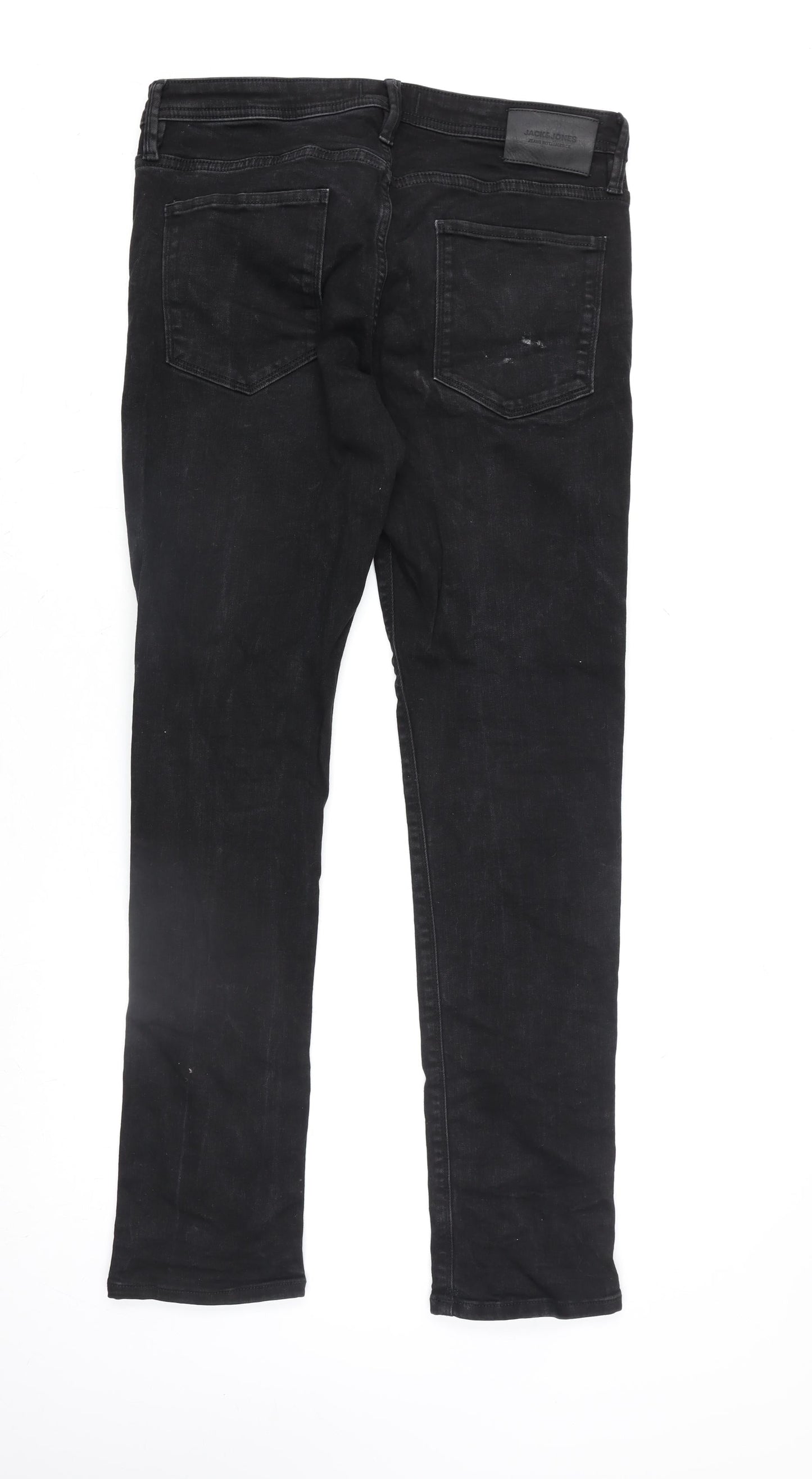 Jack & Jones Men's Black Slim Fit Denim Jeans 32x32