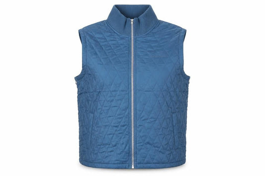 Womens UK Size XL Calvin Klein Jeans Blue Quilted Coat