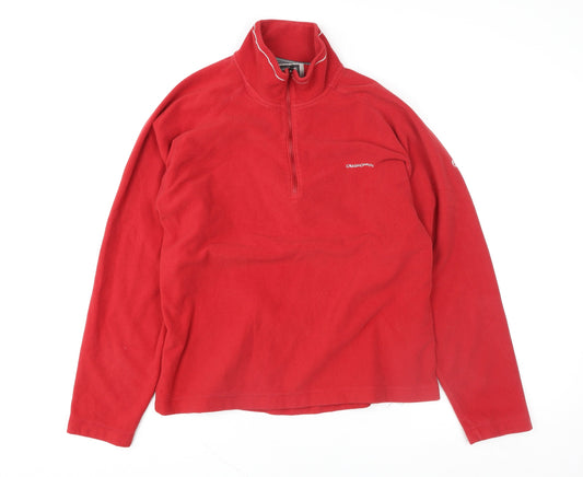 Mens UK Size M Craghoppers Red Pullover Sweatshirt