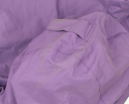 Regatta Great Outdoors Women's Purple Waterproof Hooded Jacket UK 14