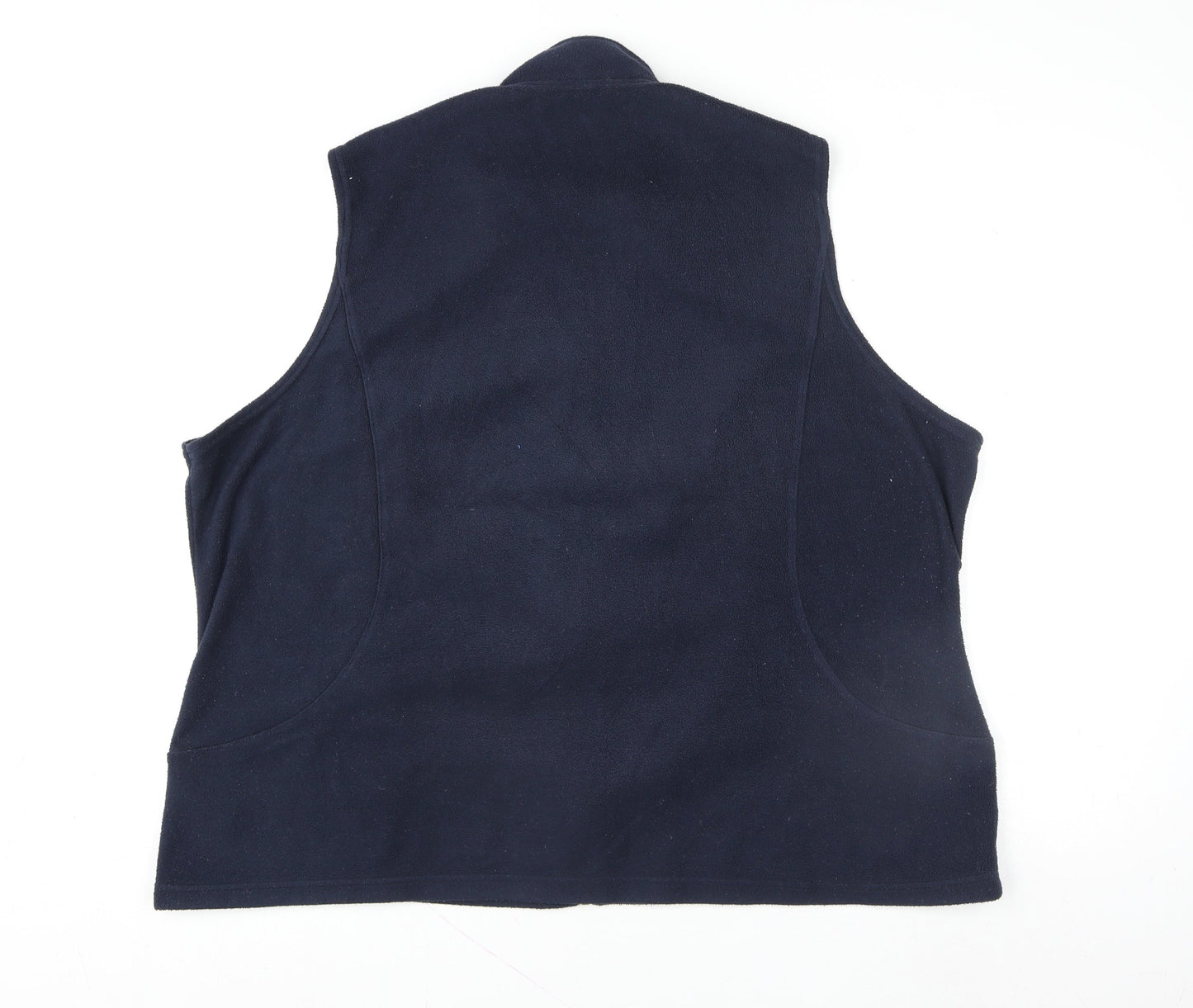 Womens UK Size 14 Marks and Spencer Blue Bodywarmer