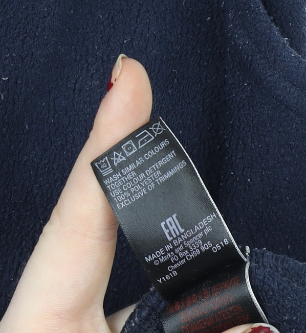 Womens UK Size 14 Marks and Spencer Blue Bodywarmer