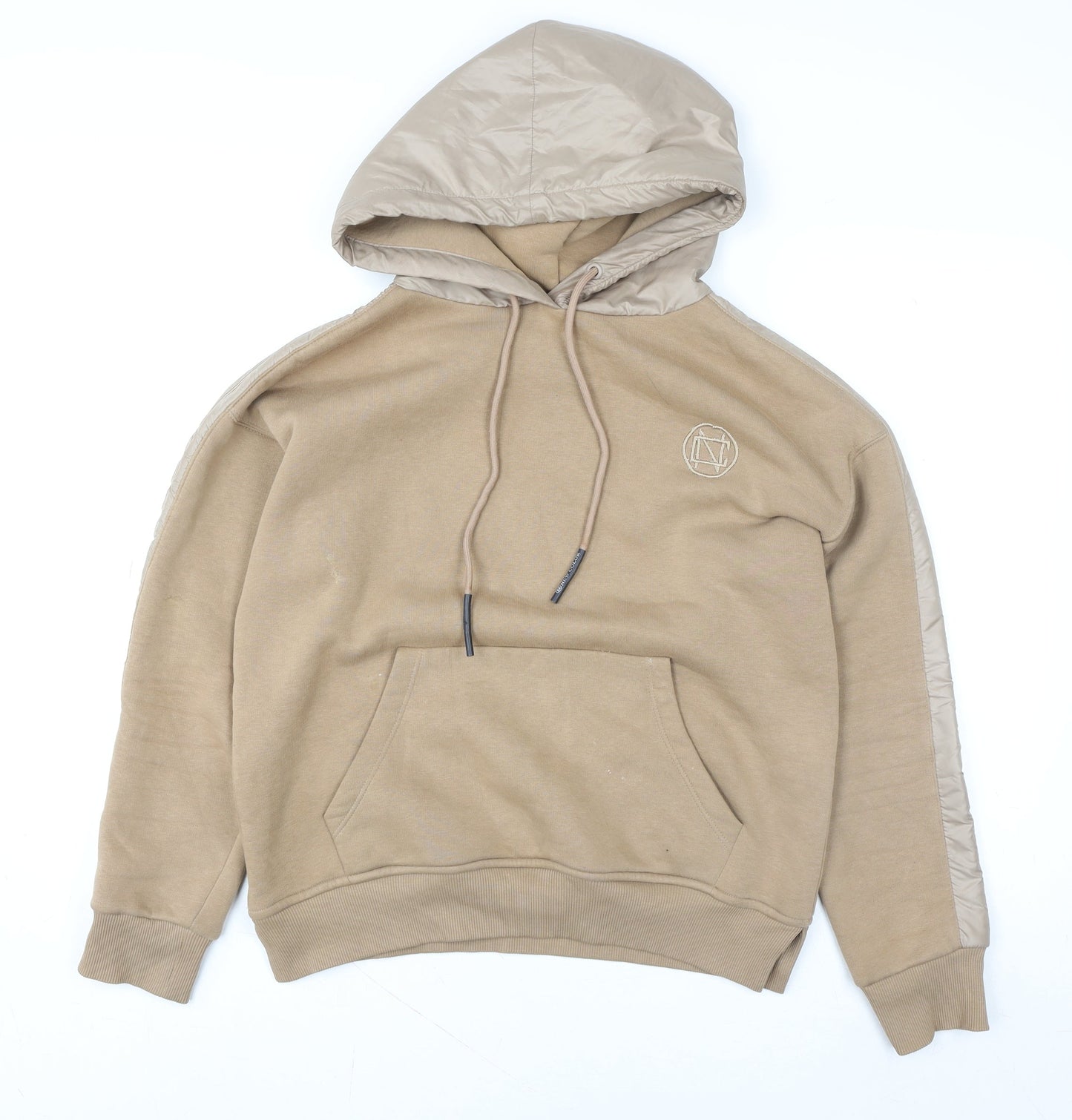Womens UK Size 8 NewColor Beige Pullover Hoodie