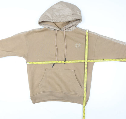 Womens UK Size 8 NewColor Beige Pullover Hoodie