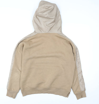 Womens UK Size 8 NewColor Beige Pullover Hoodie
