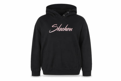 Girls UK Size 12-13 Years Skechers Black Pullover Hoodie