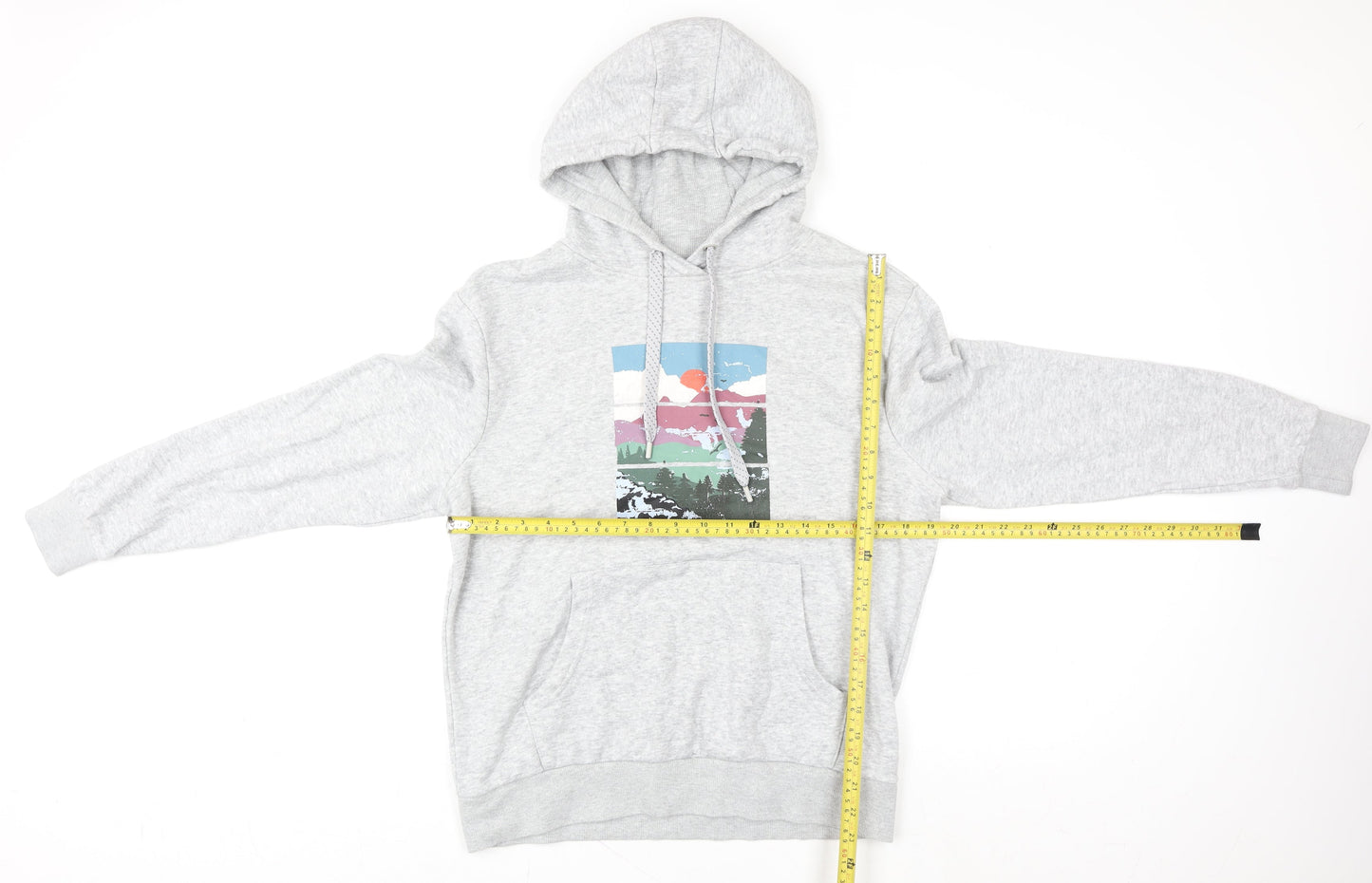 Womens UK Size 8 Mountain Warehouse Grey Pullover Hoodie