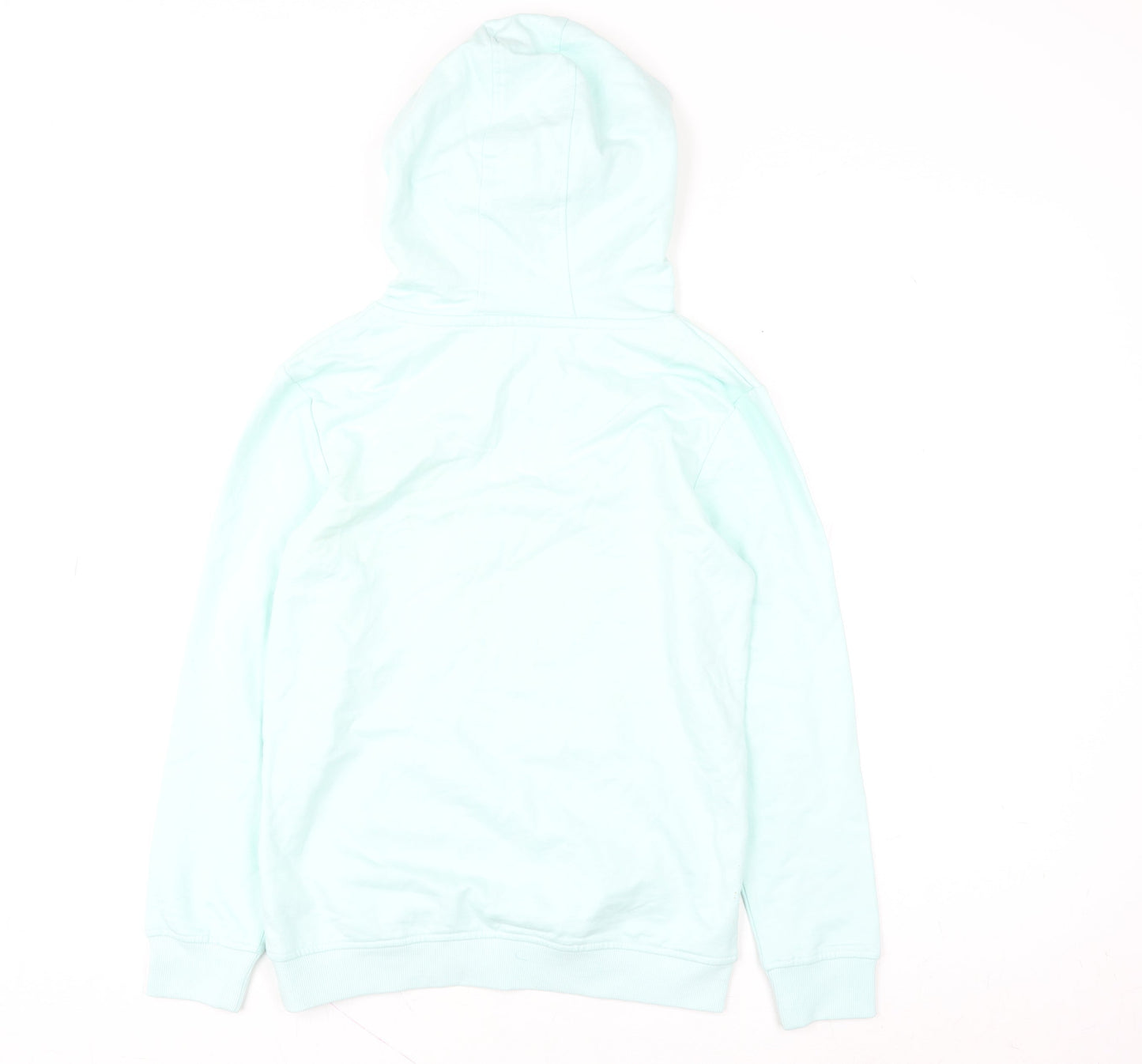 Bluezoo Girls Blue Sequin Dog Pullover Hoodie Age 9-10 Years