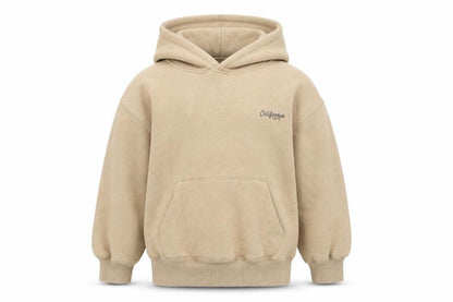 Girls UK Size 8-9 Years Zara Beige Pullover Hoodie