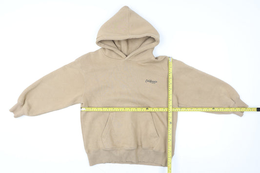Girls UK Size 8-9 Years Zara Beige Pullover Hoodie