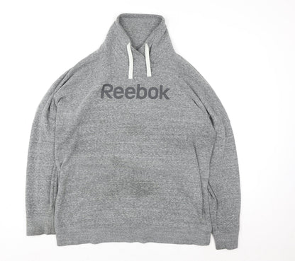 Mens UK Size XL Reebok Grey Pullover Sweatshirt