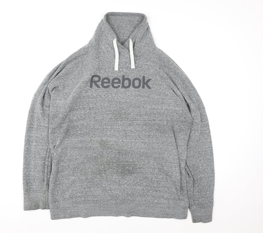 Mens UK Size XL Reebok Grey Pullover Sweatshirt