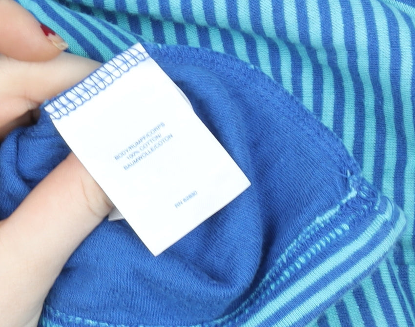 Womens UK Size L Lands' End Blue Pullover Sweatshirt