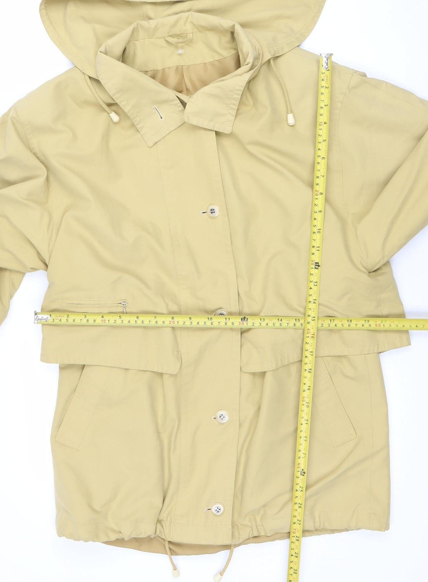 Womens UK Size M Dannimac Beige Rain Coat