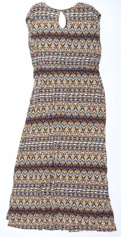 Atmosphere Women’s Multicoloured Geometric Shift Dress Size 16