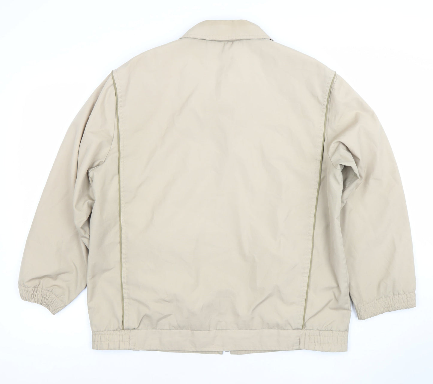 Mens UK Size L Fortress Beige Basic Jacket