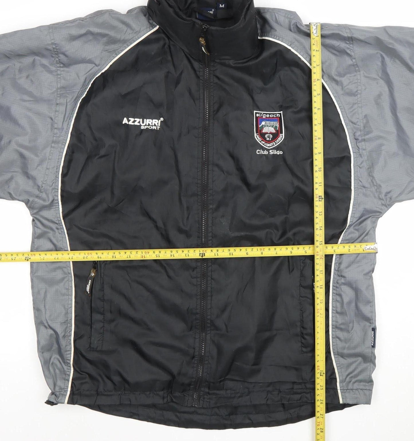 Mens UK Size M Azzurri Sport Black Sports Jacket