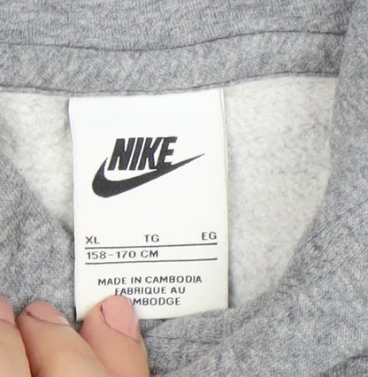 Boys UK Size XL Nike Grey Pullover Hoodie