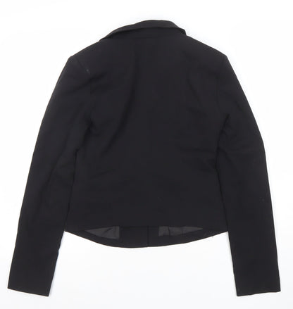 ONLY Essentials Women's Black Single-Breasted Blazer Size 8