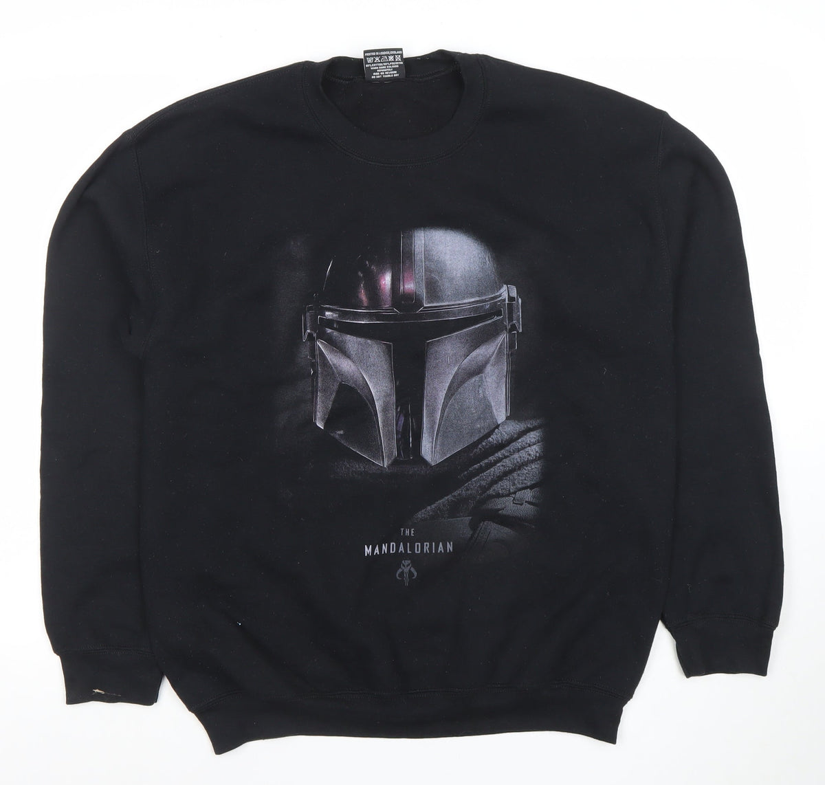Mens UK Size M ABSOLUTE CULT Black Pullover Sweatshirt
