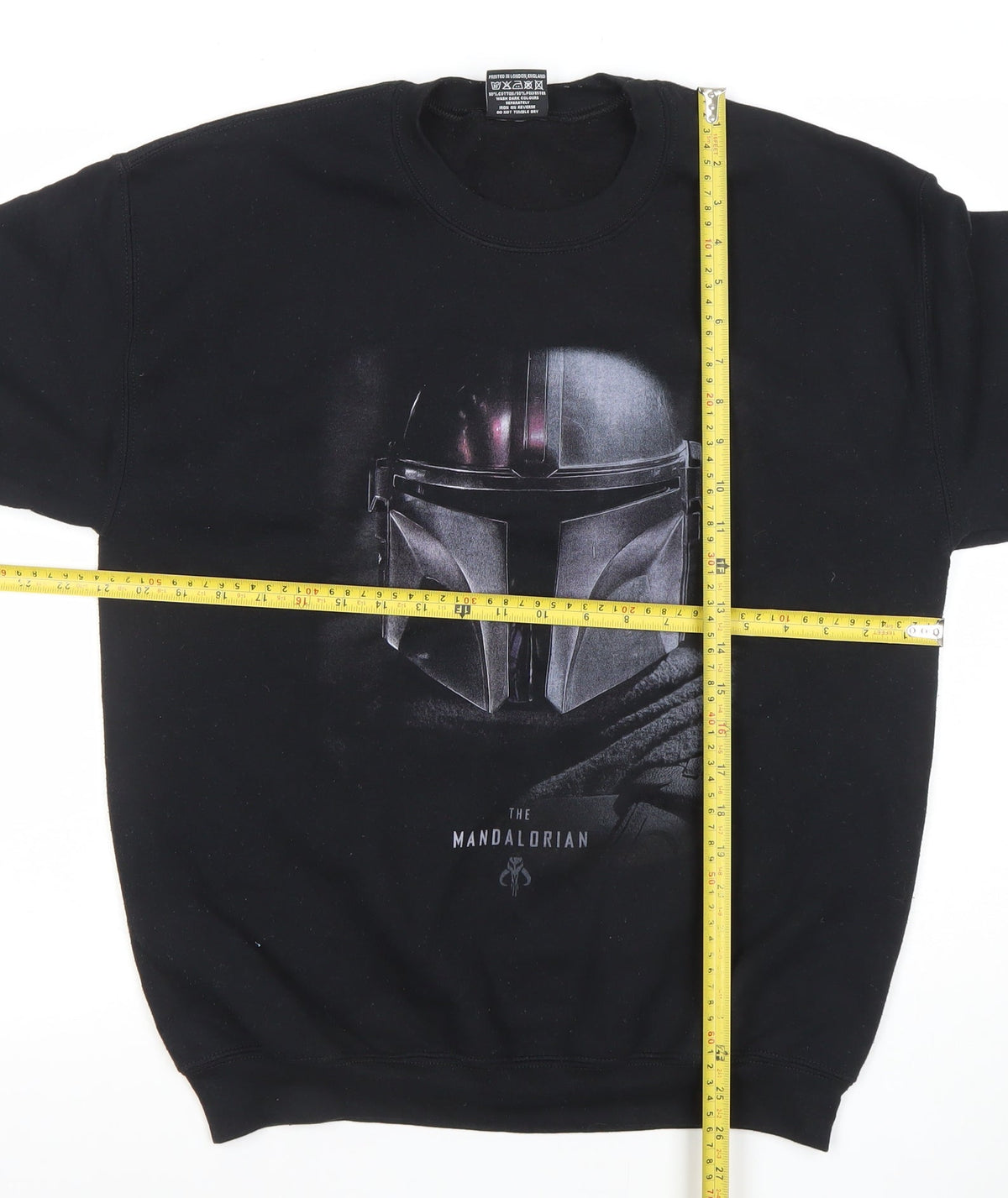 Mens UK Size M ABSOLUTE CULT Black Pullover Sweatshirt