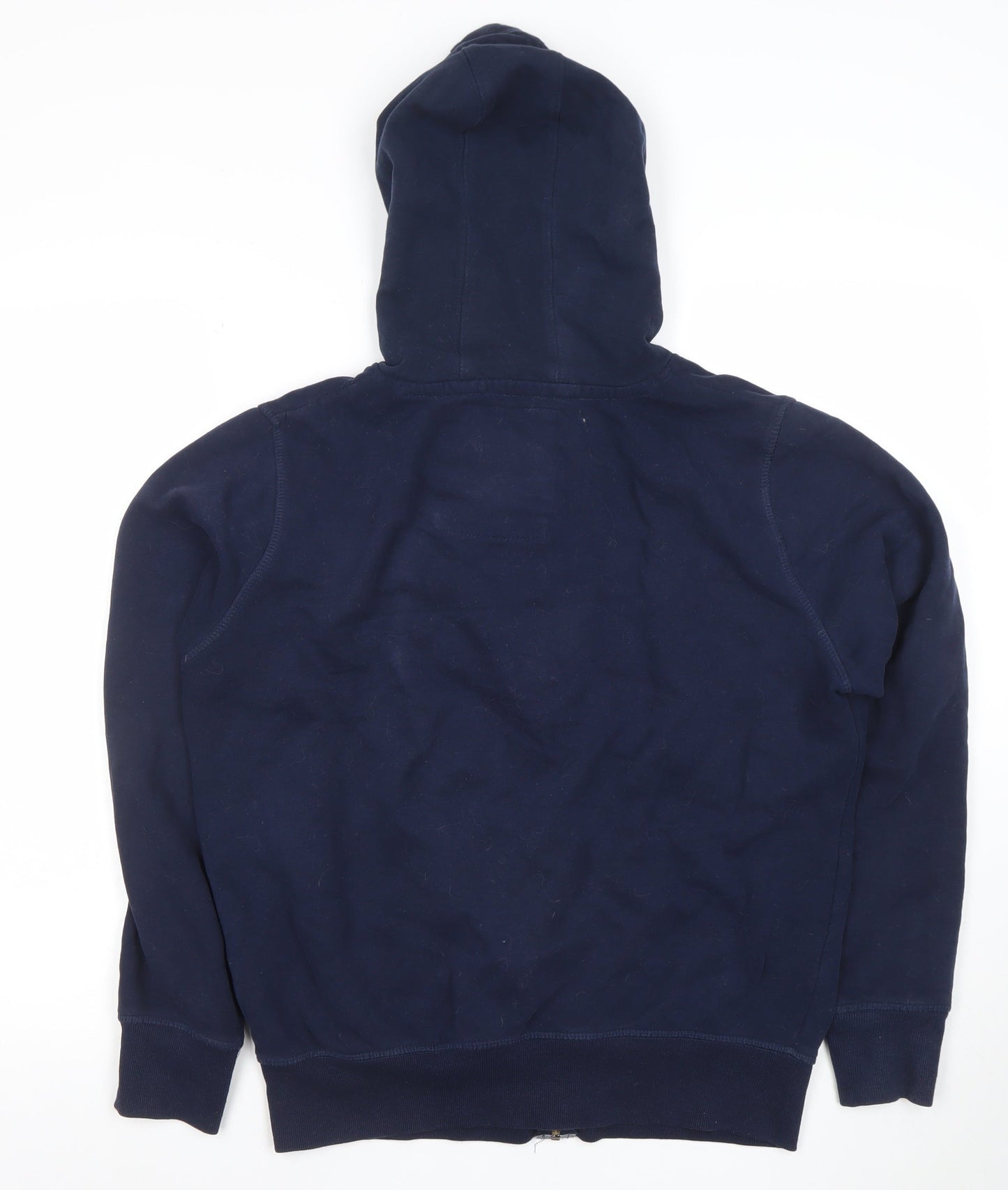 Mens UK Size S TVOE Blue Full Zip Hoodie