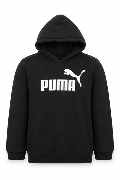 Boys UK Size 13-14 Years PUMA Black Pullover Hoodie