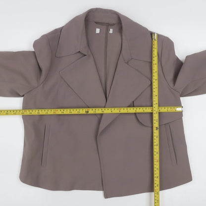 Jasper Conran Women's Brown Short Lined Blazer Size 12