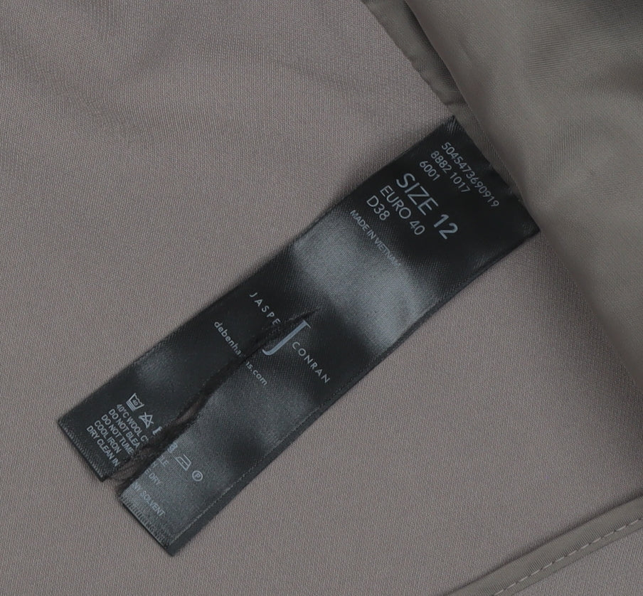 Jasper Conran Women's Brown Short Lined Blazer Size 12