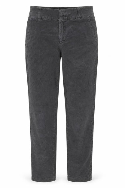 Womens UK Size 8 Part Two Regular Fit Chino Grey Trousers