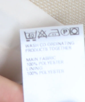 Marks and Spencer Women’s Beige Blazer Size 14 Classic Tailored Jacket