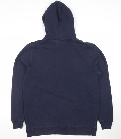 Mens UK Size M Gym King Blue Pullover Hoodie
