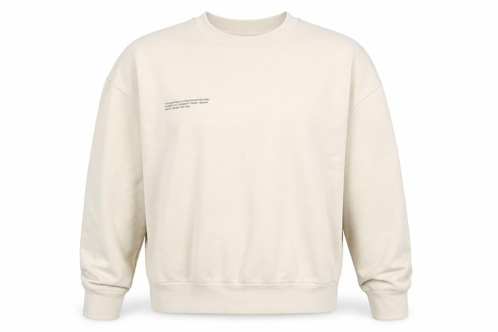 Womens UK Size S Pangaia Beige Pullover Sweatshirt