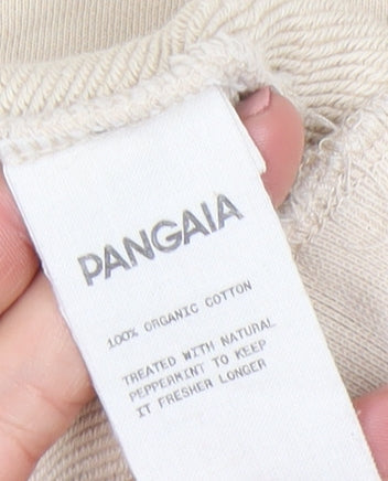 Womens UK Size S Pangaia Beige Pullover Sweatshirt