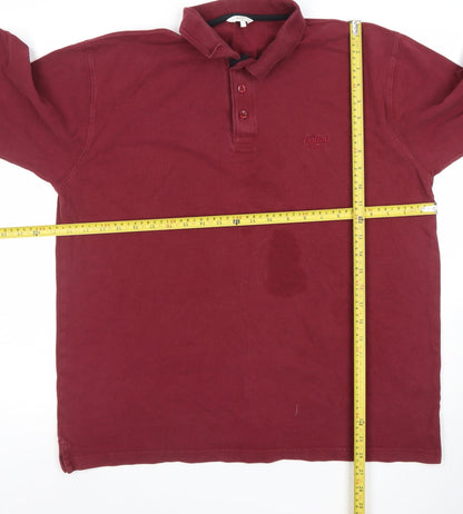Mens UK Size L Cotton Traders 100% Cotton Polo Shirt