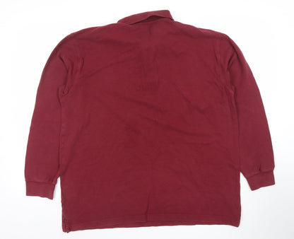Mens UK Size L Cotton Traders 100% Cotton Polo Shirt