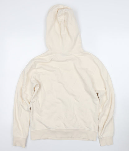 Adidas Women’s Beige Pullover Hoodie Size 4 Cotton Casual