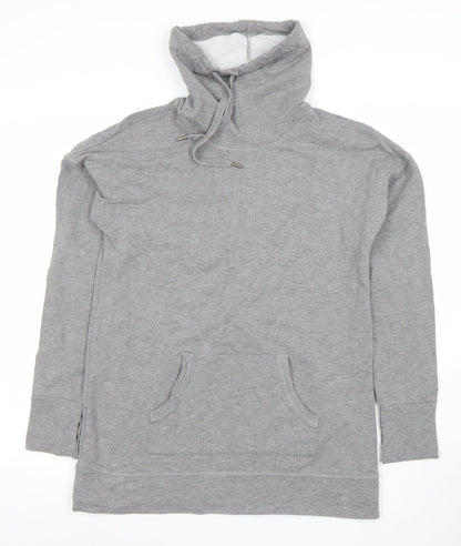 Womens UK Size 12 Marks and Spencer Grey Tunic Sweatshirt