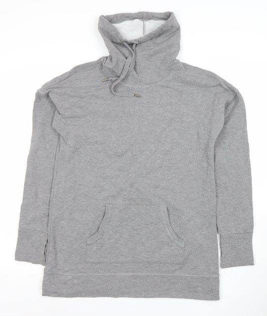 Womens UK Size 12 Marks and Spencer Grey Tunic Sweatshirt