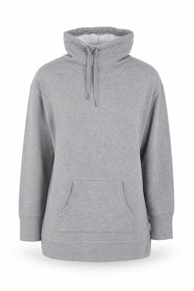 Womens UK Size 12 Marks and Spencer Grey Tunic Sweatshirt