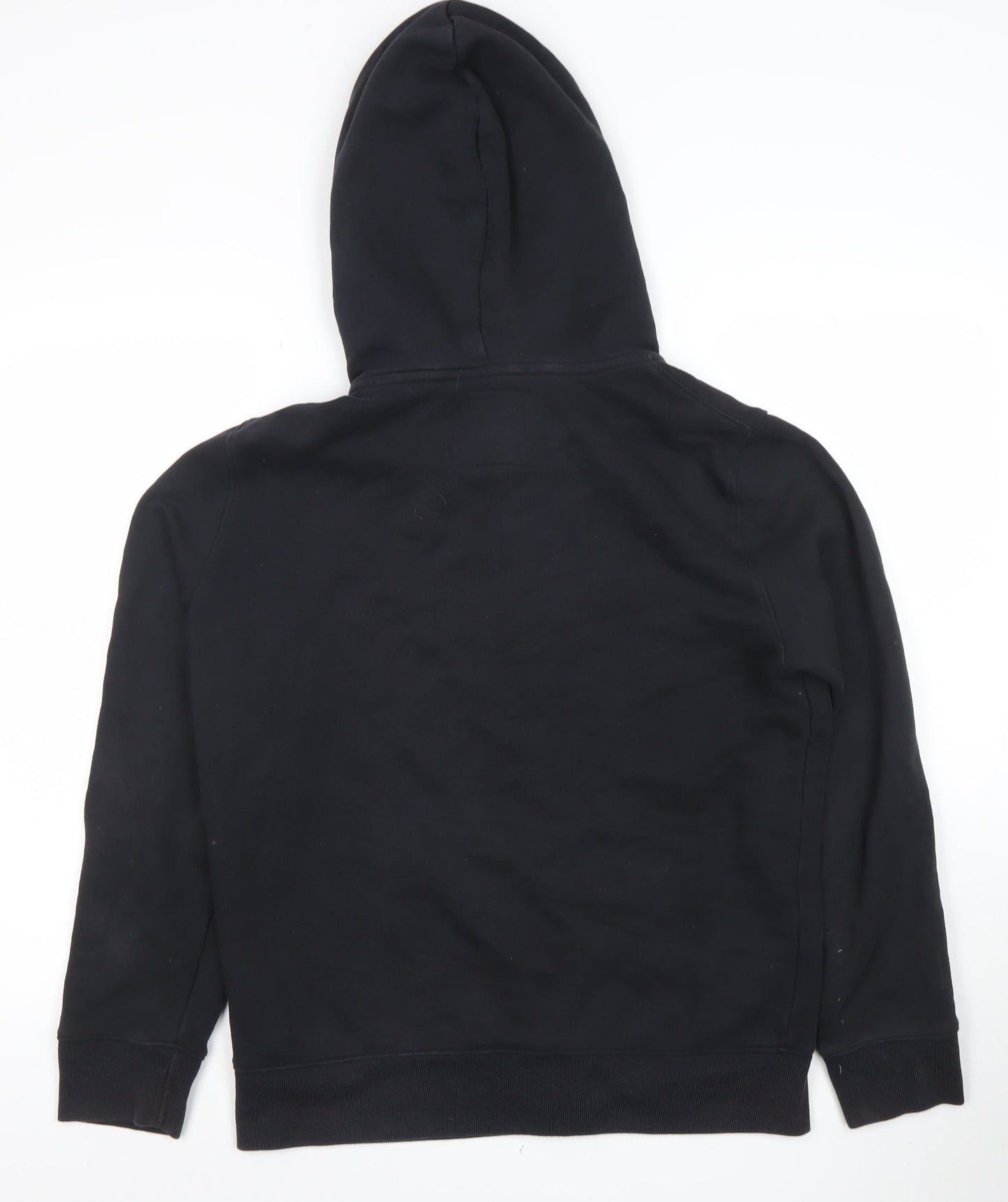 Mens UK Size S Hollister Black Full Zip Hoodie