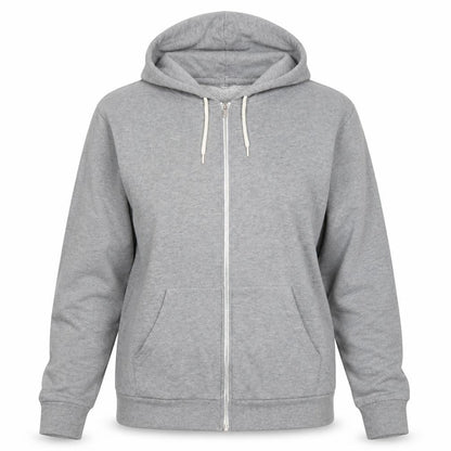 Womens UK Size 12 Topshop Grey Full Zip Hoodie