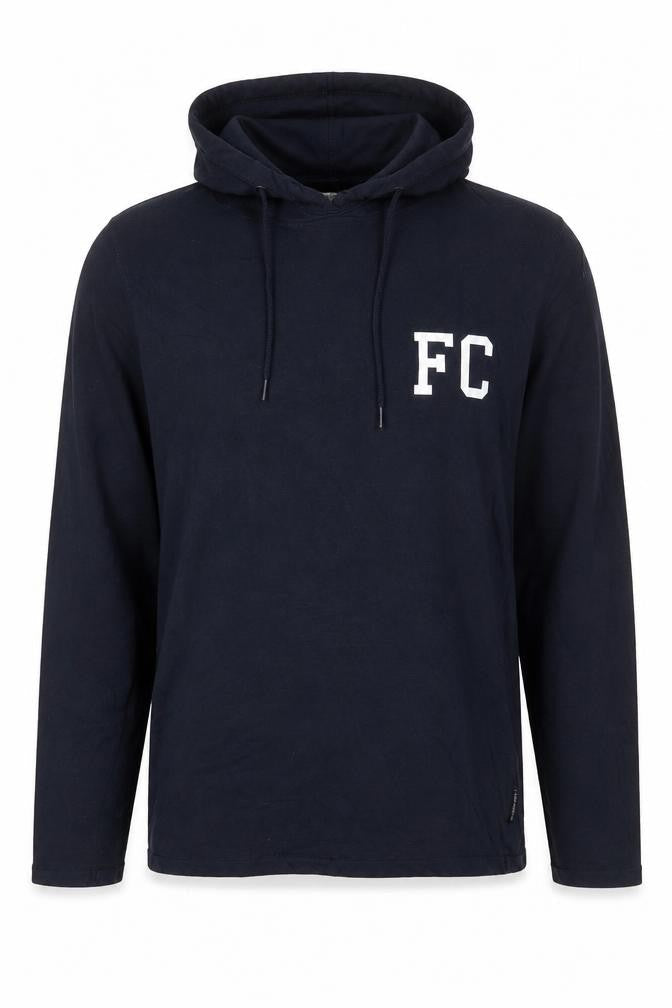 Mens UK Size L French Connection Black Pullover Hoodie